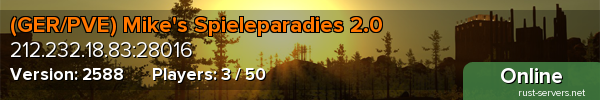 (GER/PVE) Mike's Spieleparadies 2.0