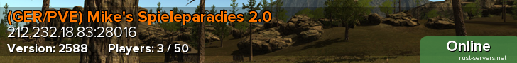 (GER/PVE) Mike's Spieleparadies 2.0
