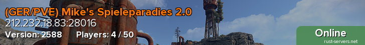 (GER/PVE) Mike's Spieleparadies 2.0
