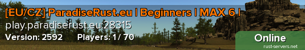 EU/CZ/SK Paradise for beginners | Max 4 | Noob Friendly
