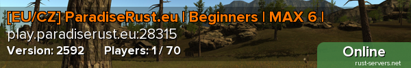 EU/CZ/SK Paradise for beginners | Max 4 | Noob Friendly