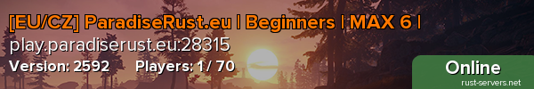 EU/CZ/SK Paradise for beginners | Max 4 | Noob Friendly