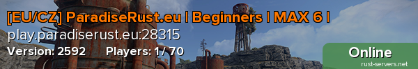 EU/CZ/SK Paradise for beginners | Max 4 | Noob Friendly