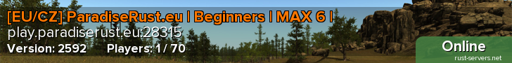 EU/CZ/SK Paradise for beginners | Max 4 | Noob Friendly