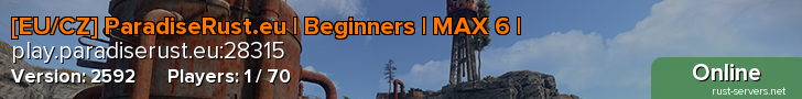 EU/CZ/SK Paradise for beginners | Max 4 | Noob Friendly