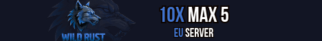 WILD EU 10X | MAX 5 | BPs Stay | Loot+ | Kits | Shop | MyMin