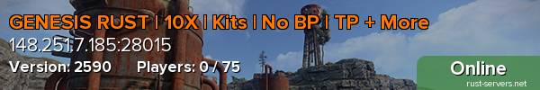 GENESIS RUST | 10X | Kits | No BP | TP + More