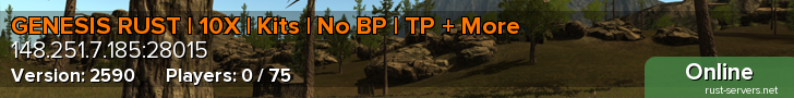 GENESIS RUST | 10X | Kits | No BP | TP + More