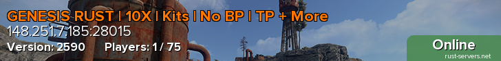 GENESIS RUST | 10X | Kits | No BP | TP + More