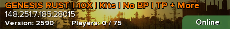 GENESIS RUST | 10X | Kits | No BP | TP + More