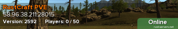 RustCraft PVE