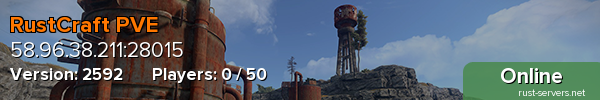 RustCraft PVE