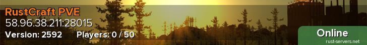 RustCraft PVE