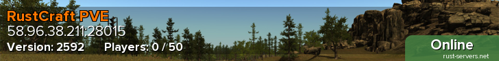 RustCraft PVE