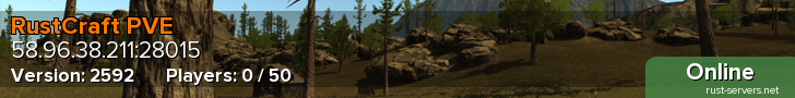 RustCraft PVE