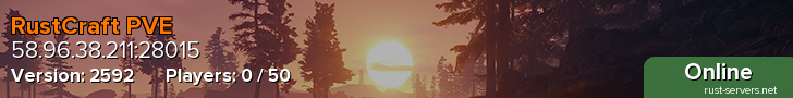 RustCraft PVE