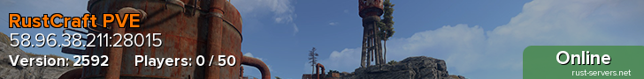 RustCraft PVE