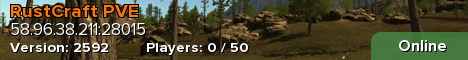 RustCraft PVE