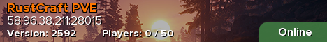 RustCraft PVE