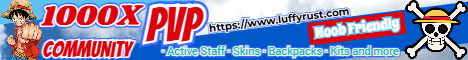 Luffy Rust Texas USA - 1000x PvP NoBP Kits Skins Backpacks