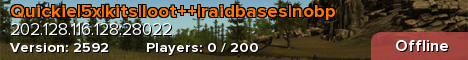 Quickie|5x|kits|loot++|raidbases|nobp