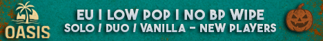 OASIS RUST | EU | LOW POP | VANILLA | NO BP WIPE | SOLO/DUO