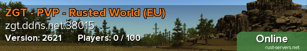 ZGT - PVP - Rusted World (EU)