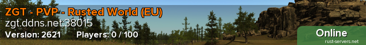 ZGT - PVP - Rusted World (EU)