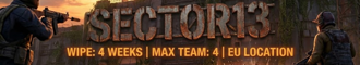 Sector13 | Modded | Custom Raids | Global Market | Perks