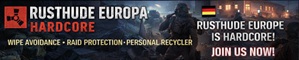 Rusthude Europe | Hardcore | Wipe Avoidance | Active Admin
