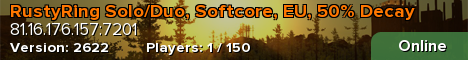 RustyRing Solo/Duo, Softcore, EU, 50% Decay