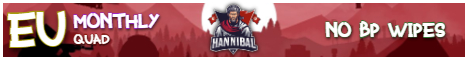 Hannibal - EU 2X Monthly | Solo/Duo/Trio/Quad | No BP Wipes