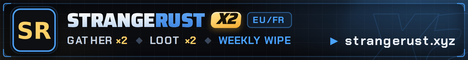 StrangeRust X2 | FR/EU x2 Weekly NoLimit | strangerust.xyz