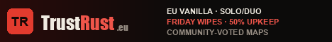 TrustRust.eu | EU Vanilla Solo/Duo | Weekly Wipes