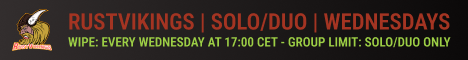 RustVikings | Solo/Duo | Wednesdays