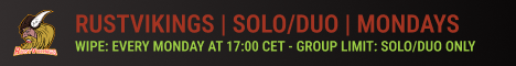 RustVikings | Solo/Duo | Mondays