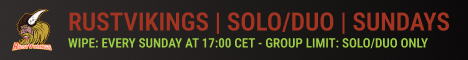 RustVikings | Solo/Duo | Sundays
