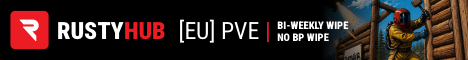 RustyHub PVE [EU] x1 biweekly wipe