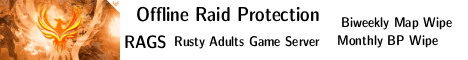 [EU] RAGS Vanilla+ | Offline Raid Protection | Max Trio