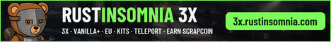 Rustinsomnia 3x | EU | Monthly | Vanilla+ | TP | Kits