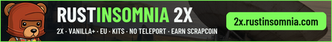 Rustinsomnia 2x | EU | Monthly | Vanilla+ | No TP | Kits