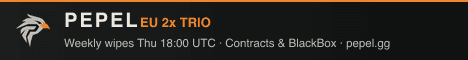 PEPEL | EU 2x Trio | Weekly Thu 18:00 UTC | Contracts & Blac