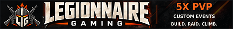 Legionnaire Gaming PvP 5x Loot++ |Custom Events|