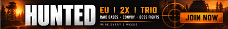 [EU] HUNTED 2x | Trio | Bounty | Raid Bases | Boss